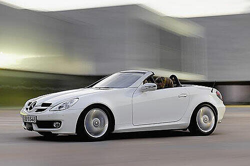 Ein aktueller Mercedes SLK