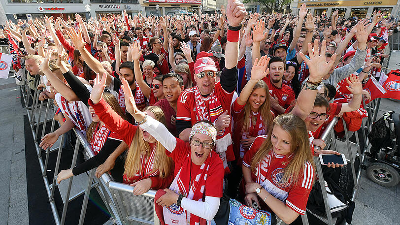 Der FC Bayern hat deutschlandweit die meisten Fans.
