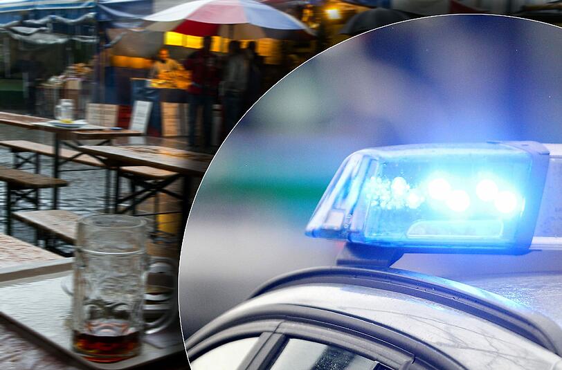 Polizeieinsatz auf dem Viktualienmarkt (Symbolfoto).