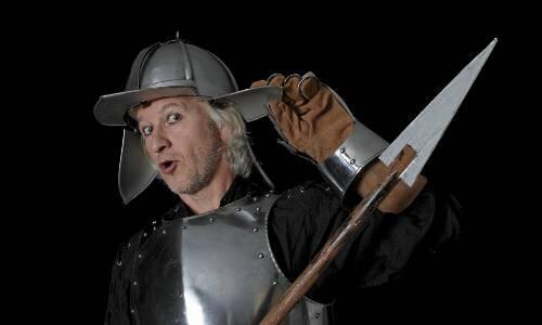 Walter Gelmini im Theater Blaue Maus.