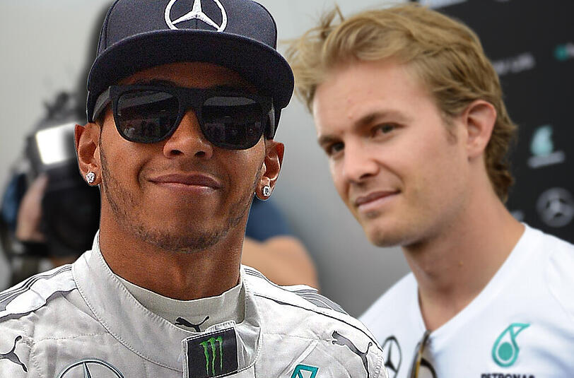 In Silverstone hatt Nico Rosberg das Nachsehen im Mercedes-internen WM-Duell.