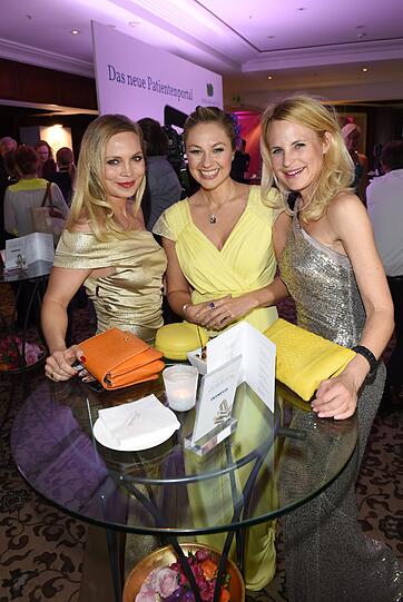 Regina Halmich, Ruth Moschner und Sonja Kiefer (v.l.)