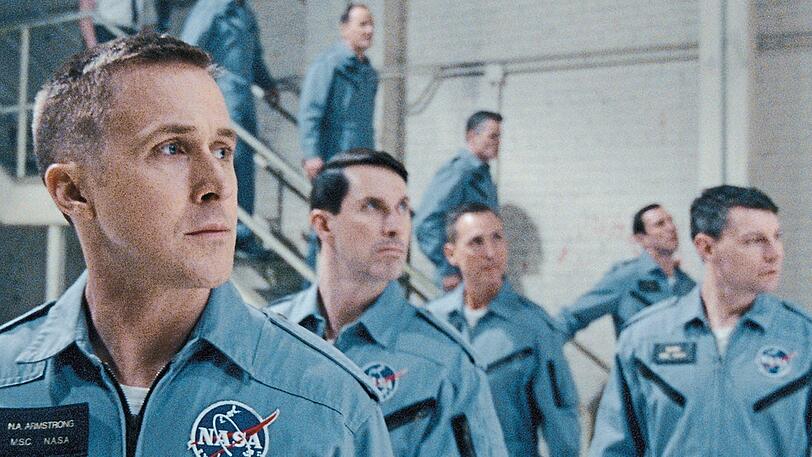 Ryan Gosling, hier als Neil Armstrong, stellte den Film "First Man" in Venedig persönlich vor.