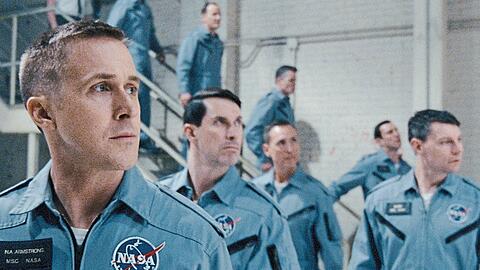Ryan Gosling, hier als Neil Armstrong, stellte den Film "First Man" in Venedig persönlich vor.