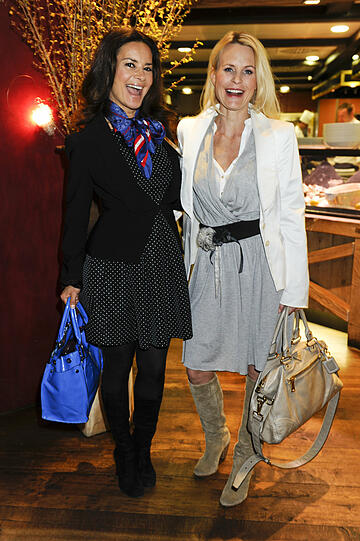 Ladies only (v.l.): Gitta Saxx und Sonja Kiefer.