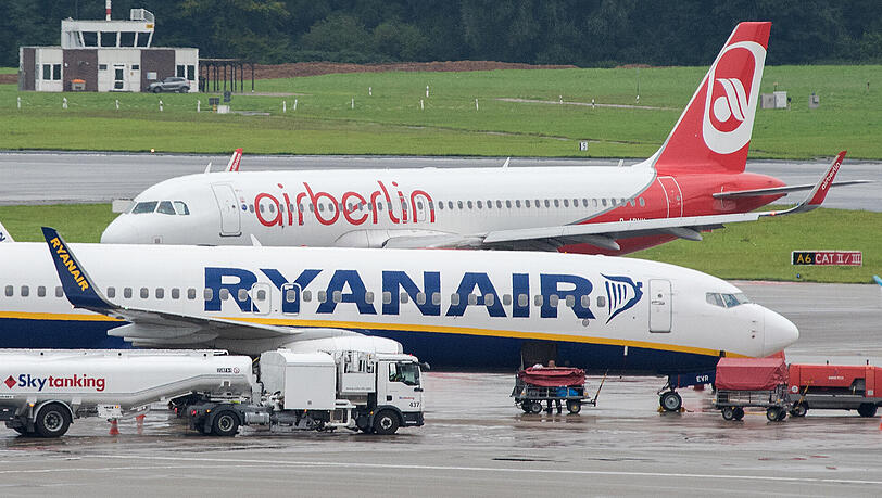 Die Slots von Air Berlin am Münchner Flughafen werden wohl frei. Die Chance für Ryanair? Die Slots von Air Berlin am Münchner Flughafen werden wohl frei. Die Chance für Ryanair?