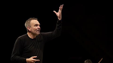 Jörg Widmann als Dirigent.