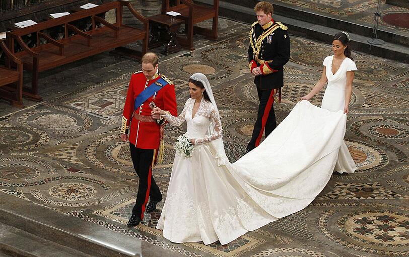 2011: Bei der Hochzeit von Kate und William war Harry Trauzeuge.