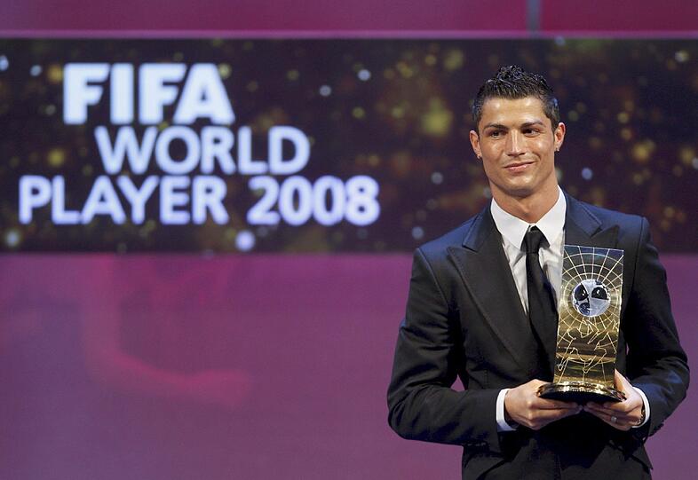 2008: Cristiano Ronaldo (Portugal/Manchester United)