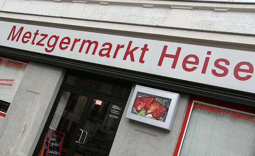 Also in direkter Nachbarschaft zum echten Schlachthof und vielen Metzgereien.