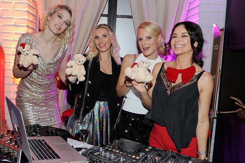 Victoria Jancke, Alessandra Geissel, Sonja Kiefer und Gitta Saxx