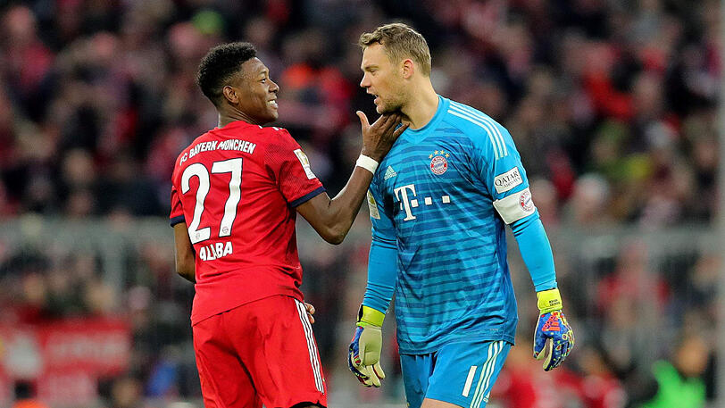 Fehlten dem FC Bayern zuletzt: David Alaba (l.) und Manuel Neuer.