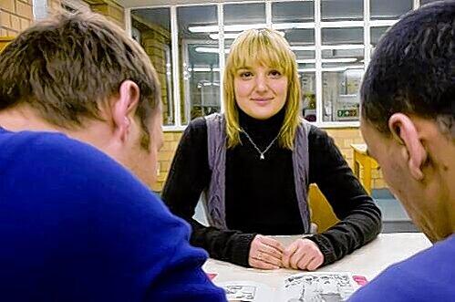 Pädagogikstudentin Jana Eickel kommt einmal in der Woche ins Gefängnis &ndash; um sich mit den Insassen zu unterhalten.