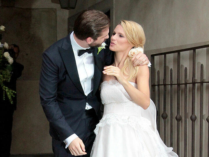 Im Oktober gaben sich Michelle Hunziker und Tomaso Trussardi das Ja-Wort