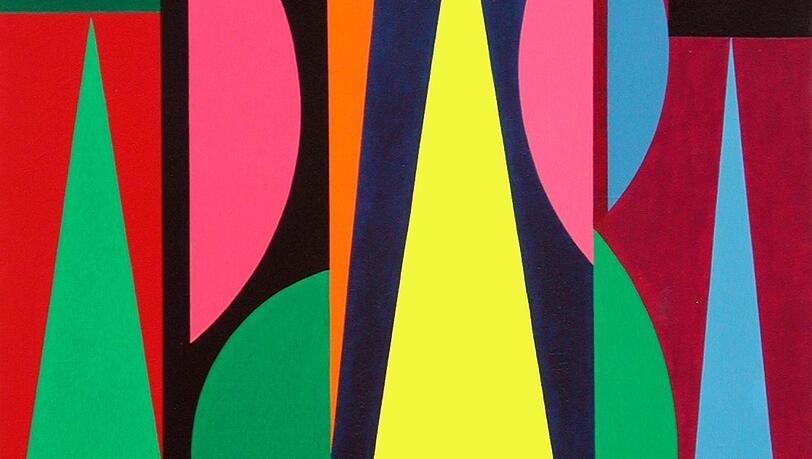 Abstraktion mit gewissen Abstrichen: Auguste Herbin versieht diese späte Arbeit aus dem Jahr 1954 mit dem Titel „Parfum n˚2“. Abstraktion mit gewissen Abstrichen: Auguste Herbin versieht diese späte Arbeit aus dem Jahr 1954 mit dem Titel „Parfum n˚2“.