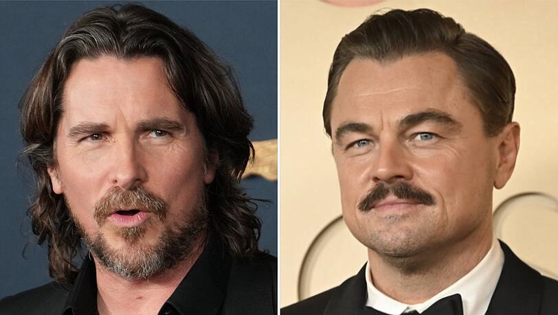 Christian Bale (l.) und Leonardo DiCaprio schlüpfen für "Heat 2" in die Kultrollen von Al Pacino und Val Kilmer. Christian Bale (l.) und Leonardo DiCaprio schlüpfen für "Heat 2" in die Kultrollen von Al Pacino und Val Kilmer.