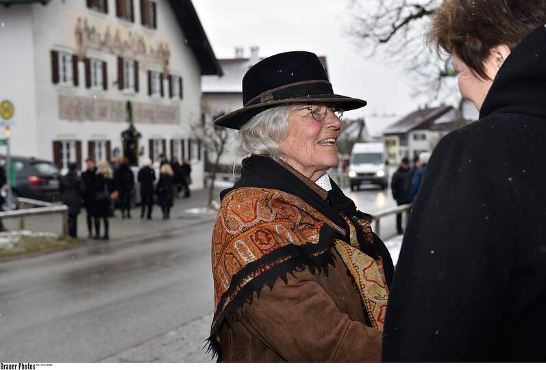 Die Witwe Karin Rauch.