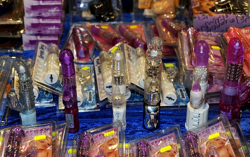 Sehr spezielles Spielzeug für jeden Geschmack gibt es auf der Erotikmesse "Eros und Amore"  in München zu kaufen.
