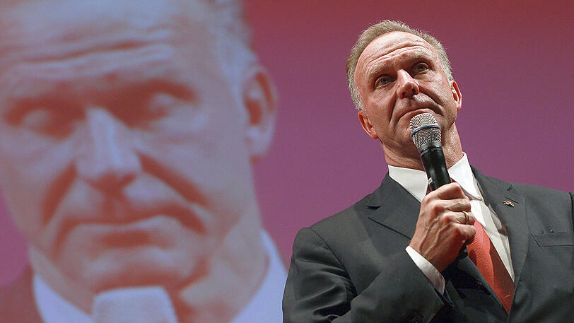 Bayern-Boss Karl-Heinz Rummenigge gibt dem Schiedsrichter die Schuld am Champions-League-Aus. (Archivbild)