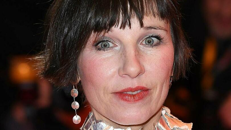 Meret Becker während der Berlinale