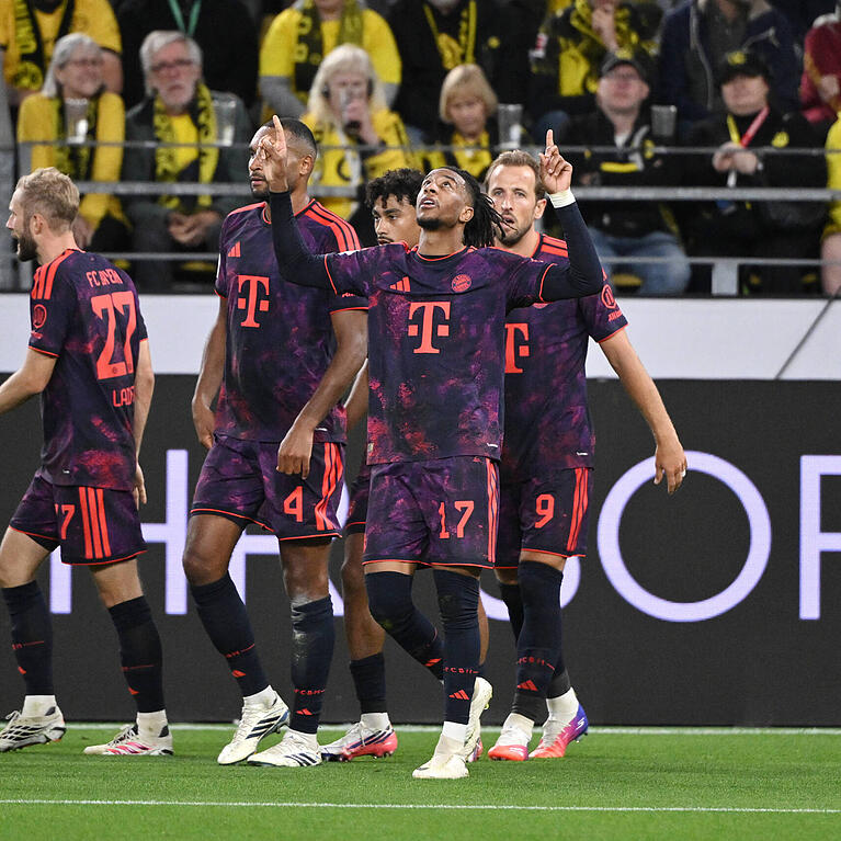 Traf f&uuml;r den FC Bayern gegen Borussia Dortmund sehenswert: Michael Olise.
