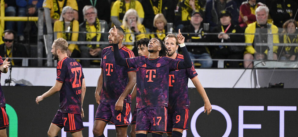 Traf f&uuml;r den FC Bayern gegen Borussia Dortmund sehenswert: Michael Olise.
