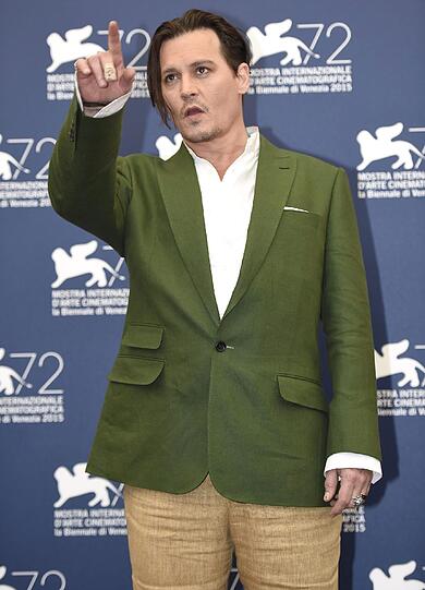 Johnny Depp in Venedig