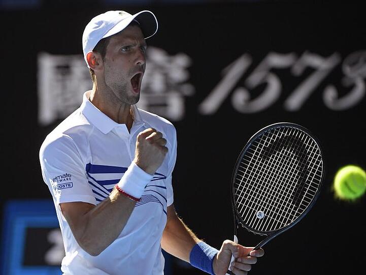Der Serbe Novak Djokovic setzte sich gegen den Kanadier Denis Shapovalov durch.