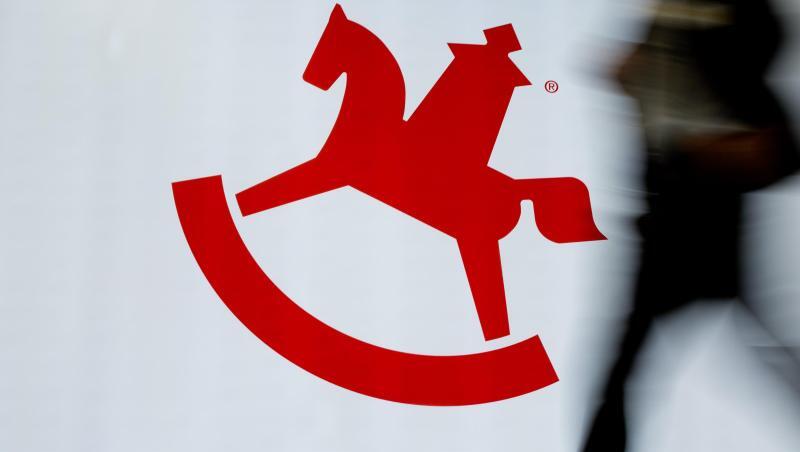 Das Logo der Spielwarenmesse Nürnberg. Foto: Daniel Karmann/dpa Das Logo der Spielwarenmesse Nürnberg. Foto: Daniel Karmann/dpa