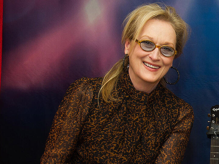 Meryl Streep bei der Präsentation ihres neuen Films "Ricki and the Flash"