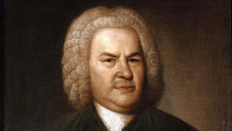 Johann Sebastian Bach (1685- 1750), porträtiert 1746 von Elias Gottlieb Haussmann Johann Sebastian Bach (1685- 1750), porträtiert 1746 von Elias Gottlieb Haussmann