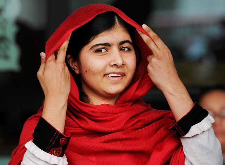 Der Friedensnobelpreis 2014 geht an die pakistanische Menschenrechtsaktivistin Malala Yousafzay und einen indischen Kinderrechtsaktivisten.