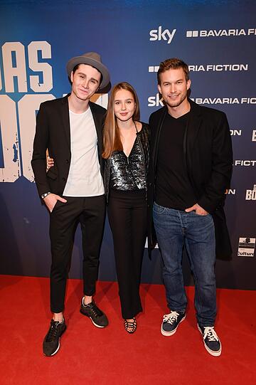 Lukas Schmidt, Florian Frowein und Pauline Hobratsch
