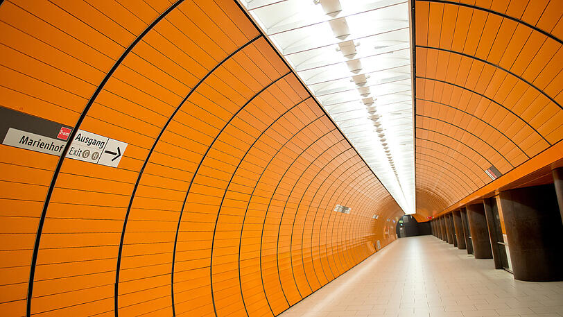 Der Bahnhof am Marienplatz: Hier kam es zu dem Mützenklau.