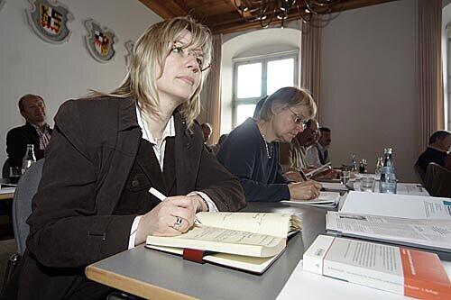 Das regierende Klassenzimmer: In Raum 227 im Kloster Irsee versammeln sich Bayerns neue Rathaus-Chefs.