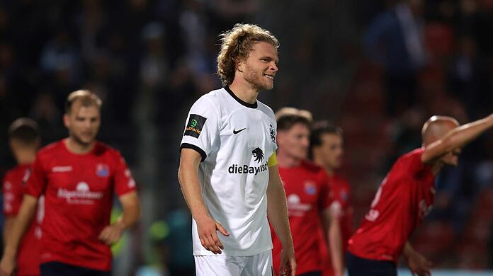 Erlebte im Sportpark von Unterhaching einen Abend zum Vergessen: 1860-Kapitän Jesper Verlaat.