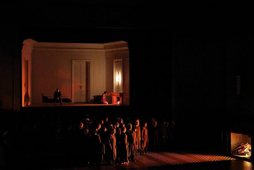 Verdis "Otello" mit Jonas Kaufmann, Anja Harteros und Gerald Finley im Nationaltheater.