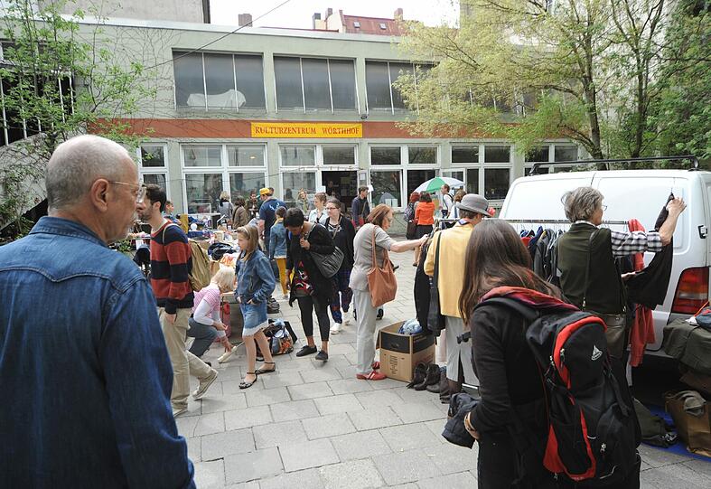 Hofflohmarkt in der Preysingstraße