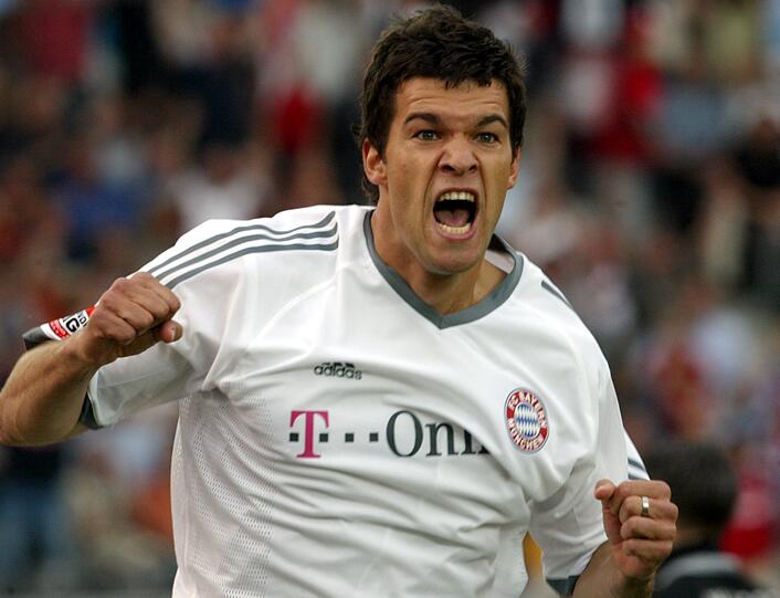 Seine große Zeit beim FC Bayern München hatte Ballack von 2002 bis 2006.