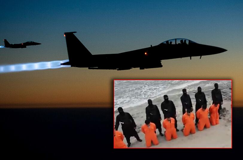 Nach der Veröffentlichung eines Enthauptungsvideos hat die ägyptische Luftwaffe Stellungen der Terrormiliz IS in Libyen angegriffen.