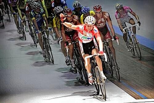 Auf Abschiedstour: Die Schweizer Sixdays-Legende Bruno Risi startet letztmalig in München.