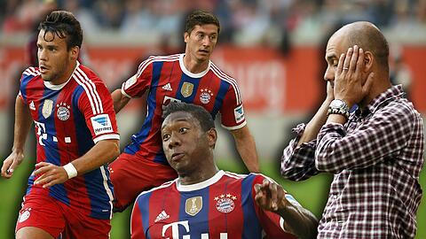 Fast schon die Qual der Wahl: Bayern-Trainer Pep Guardiola hat 27 Profis im Kader, darunter 21 Nationalspieler.