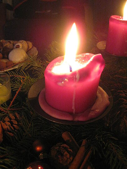Die besinnliche Stimmung schickte Martina Pudelko mit einem Weihnachtgruß weiter an die AZ-Leser.