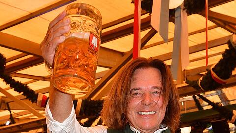 J&uuml;rgen Drews im vergangenen Jahr auf dem M&uuml;nchner Oktoberfest.