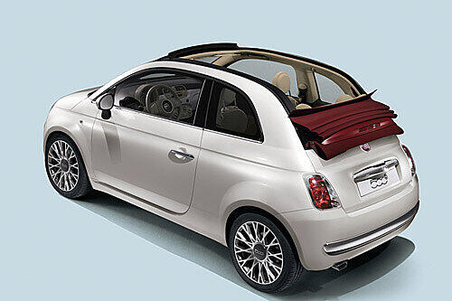 Schnuckelig: das Fiat 500 Cabrio.