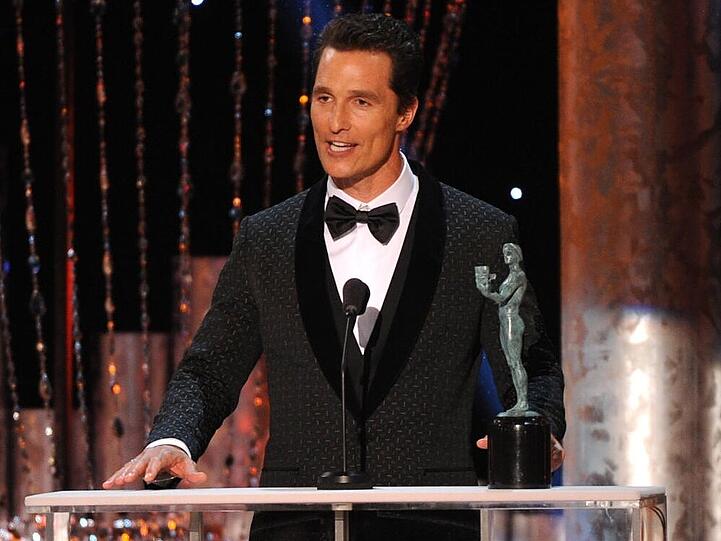 Ob Matthew McConaughey eine Dankesrede vorbereitet hat?