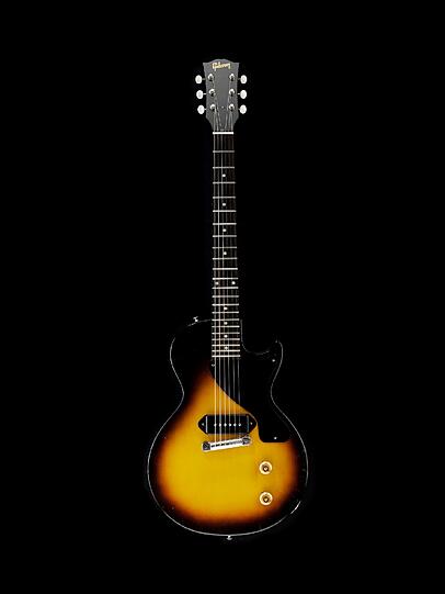 Das Diebesgut: die hochwertige Gibson Les Paul Junior.