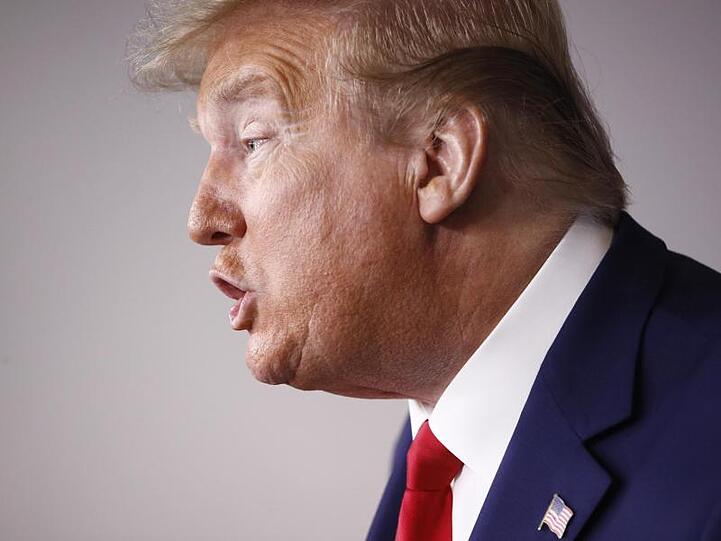 US-Präsident Trump zeigt sich überzeugt, dass China und nicht die USA die meisten Todesfälle in der Pandemie zu verzeichnen haben.