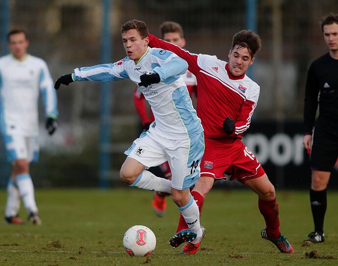 Die Löwen gewinnen gegen die Spvgg Unterhaching im Test an der Grünwalder: Die Bilder vom Spiel