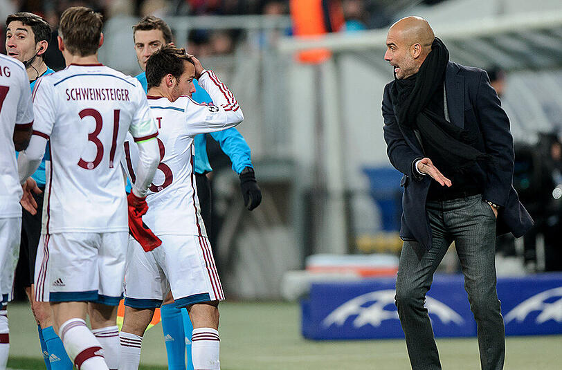 Bayern-Trainer Pep Guardiola - wie stellt er sein Team für das Rückspiel gegen Donezk auf?